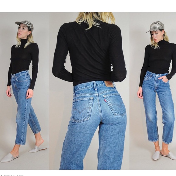Levi's Denim - Vintage Levi’s 550 student 90s mom jeans